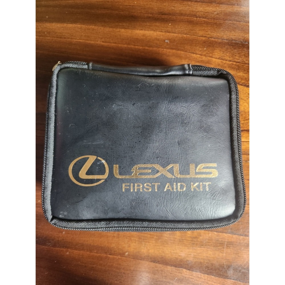 Lexus Genuine Emergency FIRST AID KIT Orig. Case With Original Complete Contents